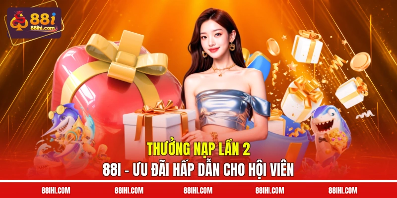 Thưởng Nạp Lần 2 88I - Ưu Đãi Hấp Dẫn Cho Hội Viên