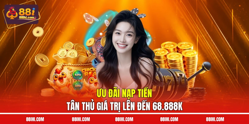 Ưu đãi nạp tiền tân thủ giá trị lên đến 68.888K